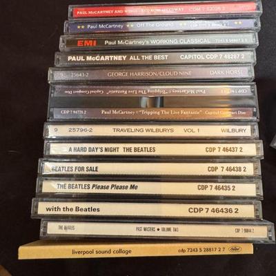 Beatles CDs And Beatles Stereo USB