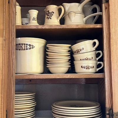 Pfaltzgraff Village Dinnerware Set & Serving Dishes, Dog Bowl, & More
