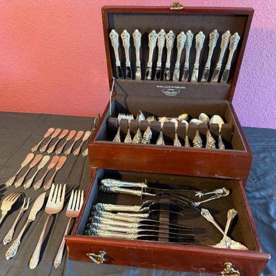 Full Wallace Grande Baroque Sterling Silver- See Description For Numbers

