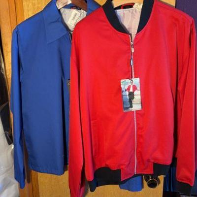 New With Tags Lansky Men’s Coats-seems XL/2XL- Red, Blue
