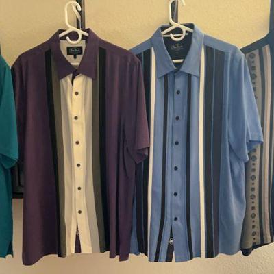 Nat Nast Button Up Men’s Shirts Size Large
