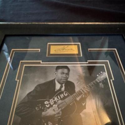 BB King The King Of Blues Autographed Picture
