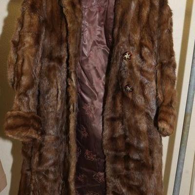 Full Length mink Coat Reiss Fur Canada