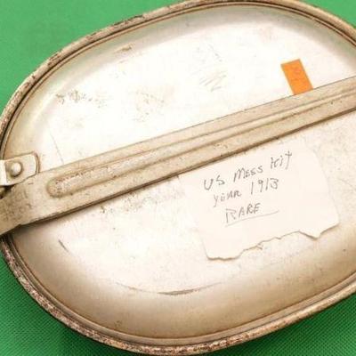 rare 1913 pre-wwi mess kit