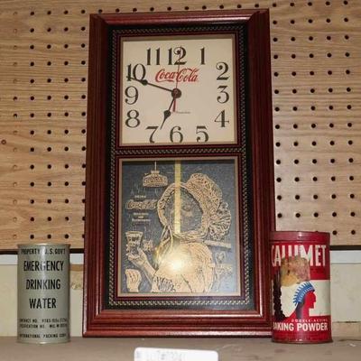 Coca-Cola clock