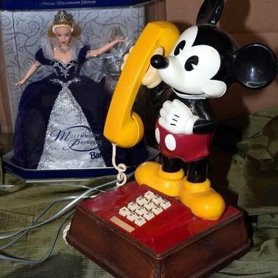 Vintage Mickey Mouse Telephone