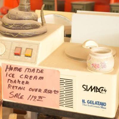 simac il gelatio ice cream maker