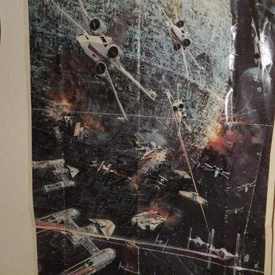 1977 Star Wars Poster Original!