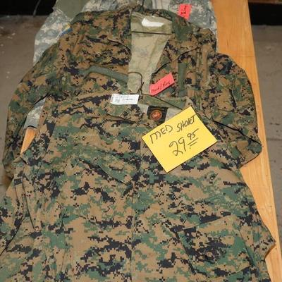Army clothing uniforms