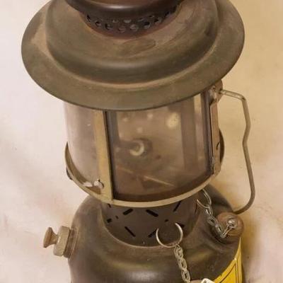 military issue coleman lantern olive color green