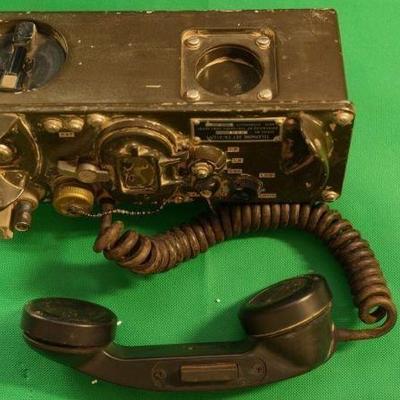 hand crank military transmitter