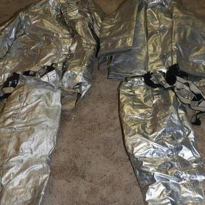 Fireman's Firefighters heat suits
