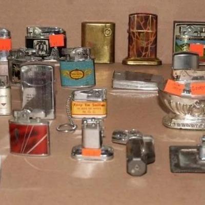 Huge zippo pocket Lighter collection!