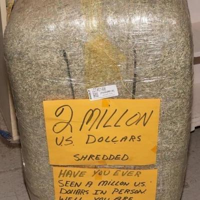 $2 million of shredded currency