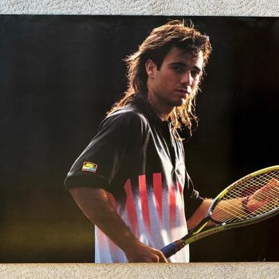 Andre Agassi – Nike Poster