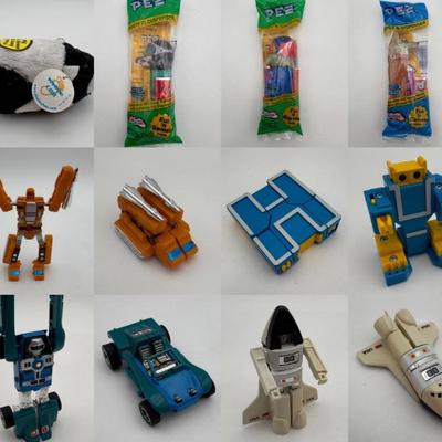 Transforming Robots (1980s), Zhu Zhu Pet, & Pez