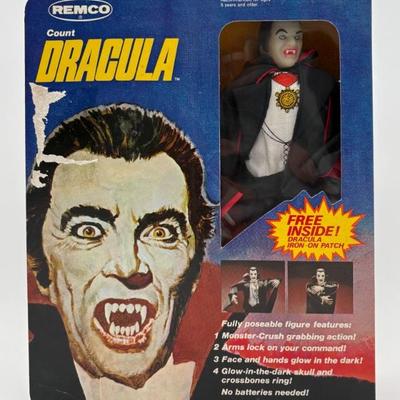 Remco – Larger Dracula Action Figure – Rare – 1980