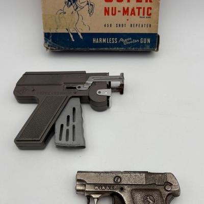 Pair of Vintage Cap Guns – 1940s/1960s	