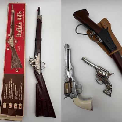 Cap Gun Quartet - Hubley & Mattel