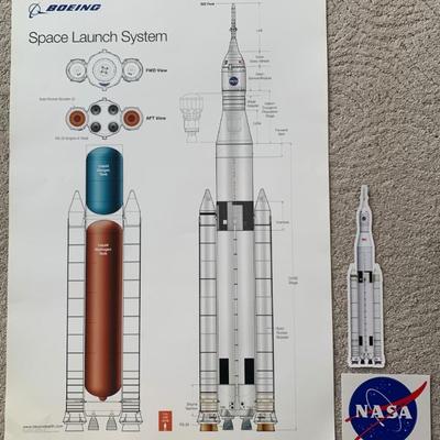 Working Together – NASA & Boeing Space Launch System Trio