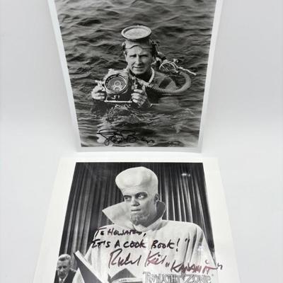 Under the Sea/In the Sky - Signed Lloyd Bridges & "Kanamit" Photos	