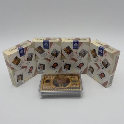 Iraqi Most Wanted & Donald Trump Playing Cards - 5 Decks