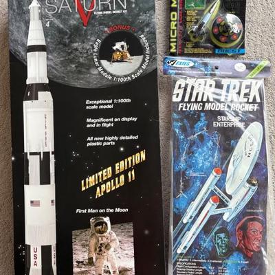 Rocket Model Trio	