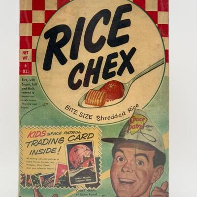Vintage Rice Chex Cereal Box	