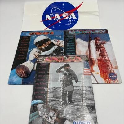 Metal Sign Trio from NASA +
