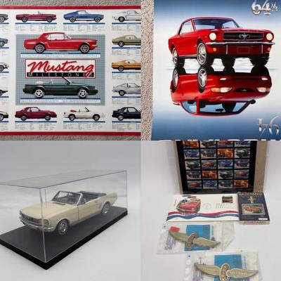 Ford Mustang Bundle – Model/Stamps/Cards/Posters