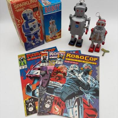 Robot Buddy Pair – Wind-up