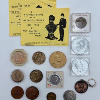 Abraham Lincoln Commemorative Coins/Medals