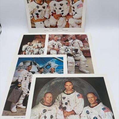 Apollo 7-11 Official NASA Photo Set