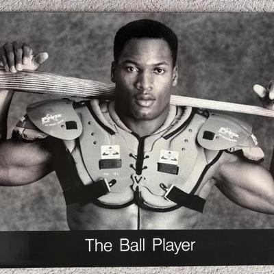 Bo Jackson – “Ball Player” Nike Poster	