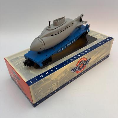 Lionel Flatcar with Moving Submarine