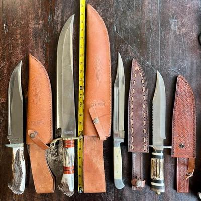 Marbles Bowie knives 14”-21”