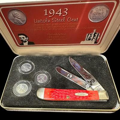 Case XX 1943 Lincoln Steel Cent Limited Edition Set