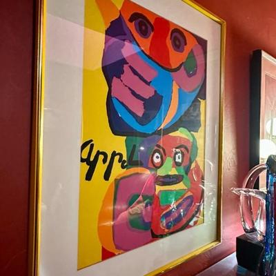 Karel Appel Serigraph 