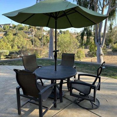 Ha163 tropitone patio set