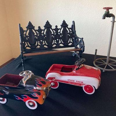 Sm116 state farm retro hot rod car and things