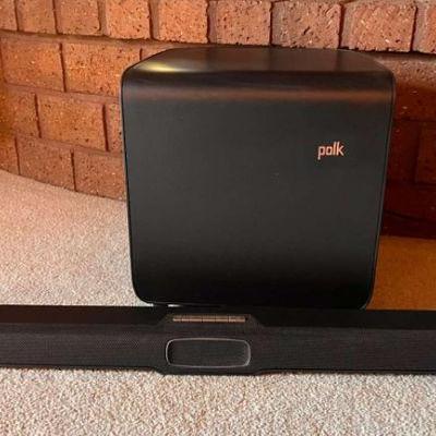 Ha150 polk soundbar and subwoofer