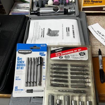 Ha181 screwdriver bit set grinder set