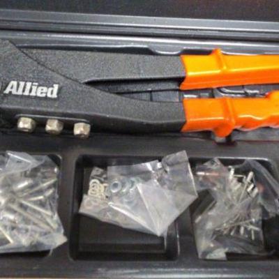 Ha178 allied two way riveter set with case
