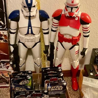 Large Star Wars figures