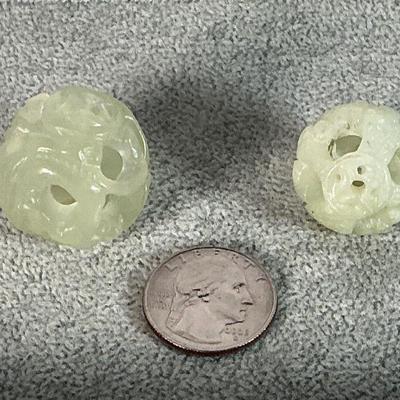 carved Jade Pendants