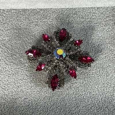 Rhinestone Brooch