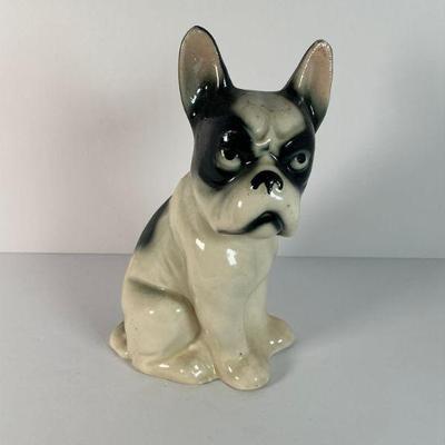 Vintage Ceramic Boston Terrier