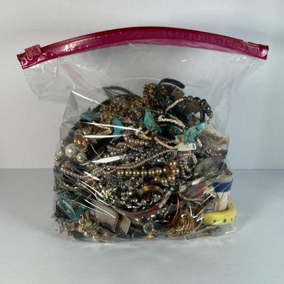 Lg bag/Costume Jewelry