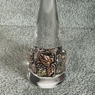 Sterling/14K ring - 