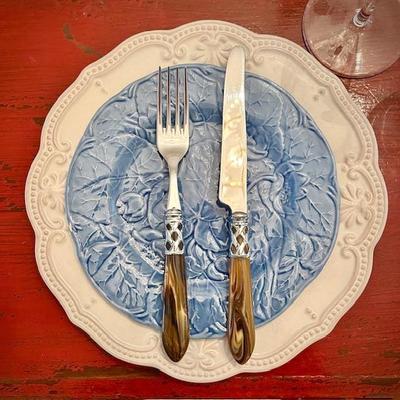 Vintage Vietri Aladdin tortoiseshell flatware